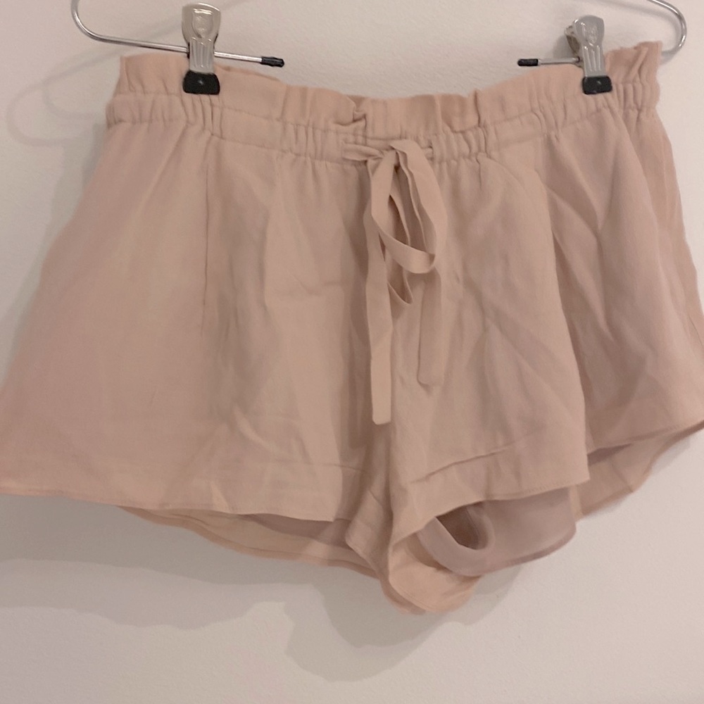 Pink dress shorts